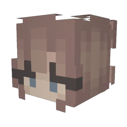 KoalaKam33 Minecraft avatar head, 3D render