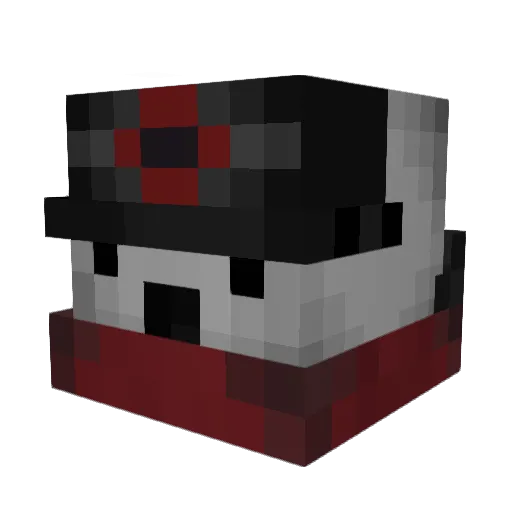 KoalaPinq Minecraft avatar head, 3D render