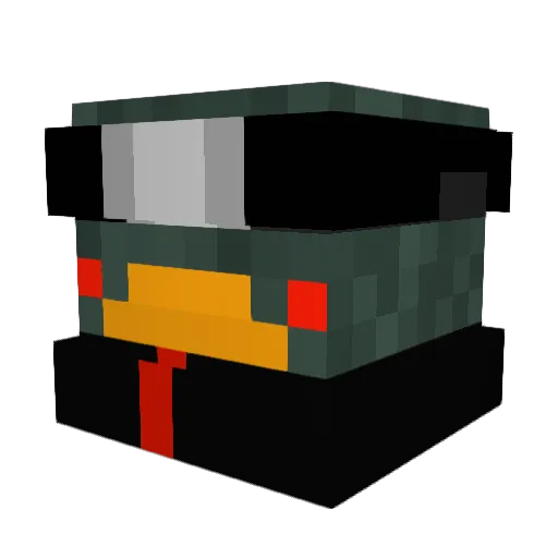 Koalazz12 Minecraft avatar head, 3D render