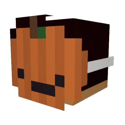 Koastee Minecraft avatar head, 3D render