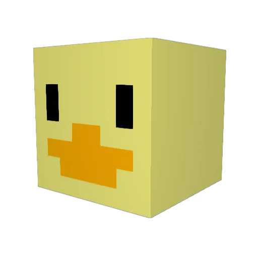 Koaxla_lol Minecraft avatar head, 3D render