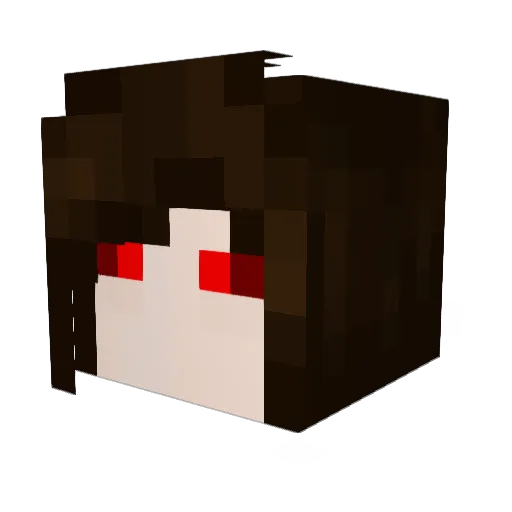 KobalticYT Minecraft avatar head, 3D render