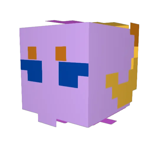 Kobaltthewicker Minecraft avatar head, 3D render