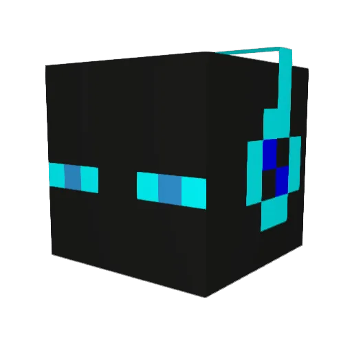 Kobayashi3126 Minecraft avatar head, 3D render