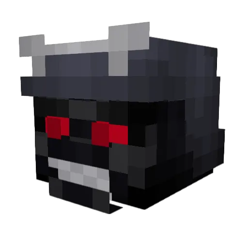 KobeRust Minecraft avatar head, 3D render
