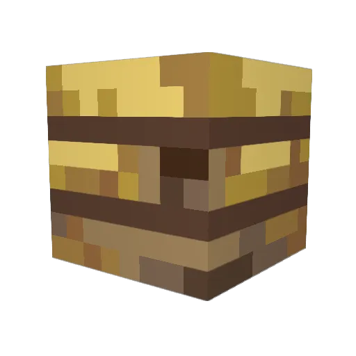KobeeHive Minecraft avatar head, 3D render