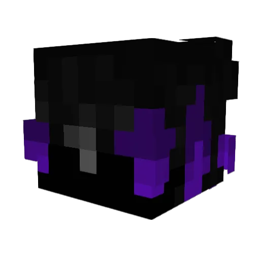 Koberka__ Minecraft avatar head, 3D render
