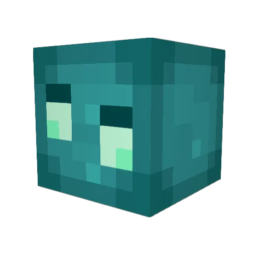 Kobesleftnut Minecraft avatar head, 3D render