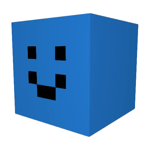 Kobi98 Minecraft avatar head, 3D render