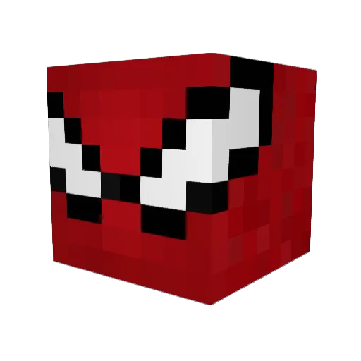 Koblikov Minecraft avatar head, 3D render