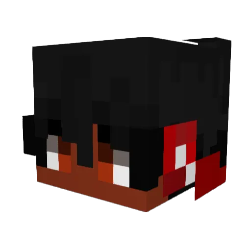 Koboltz Minecraft avatar head, 3D render