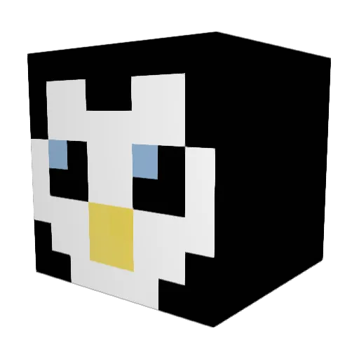Kobra24 Minecraft avatar head, 3D render