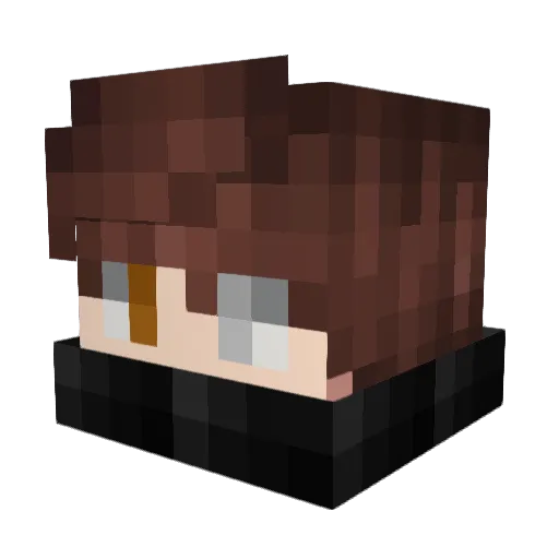Kobrilan1 Minecraft avatar head, 3D render