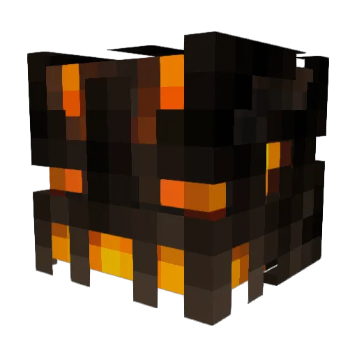 Kobster63 Minecraft avatar head, 3D render