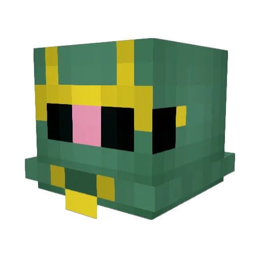 Koco39 Minecraft avatar head, 3D render