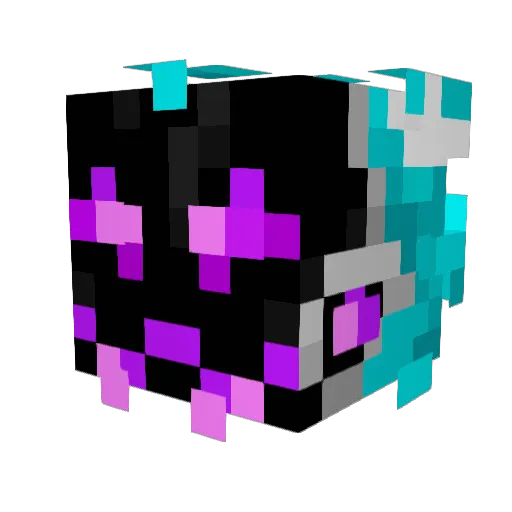 Koda_0256 Minecraft avatar head, 3D render