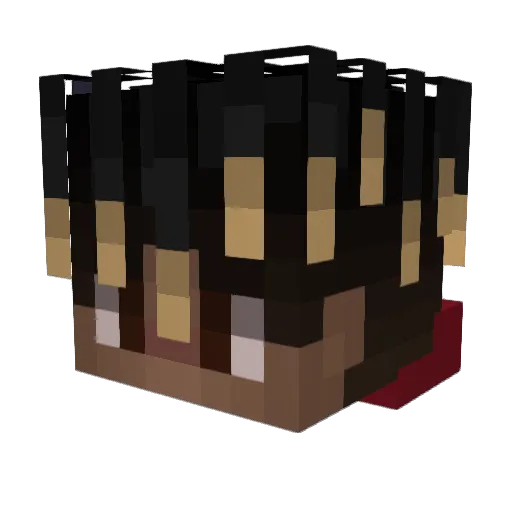 Kodexn9 Minecraft avatar head, 3D render