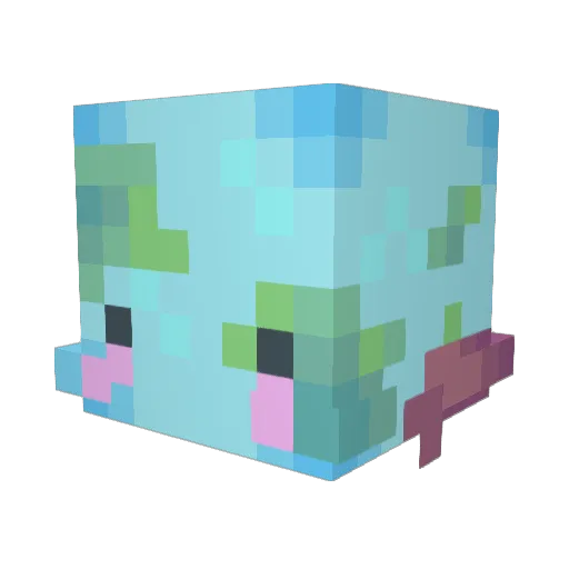 Kodiak221 Minecraft avatar head, 3D render