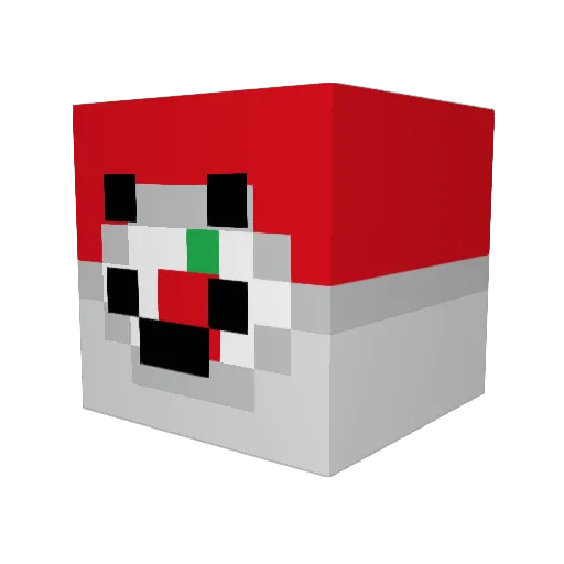 KodiakCanister Minecraft avatar head, 3D render