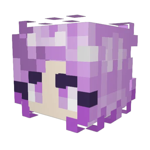 Kodiseous252 Minecraft avatar head, 3D render