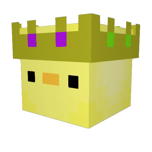 Kodu67 Minecraft avatar head, 3D render