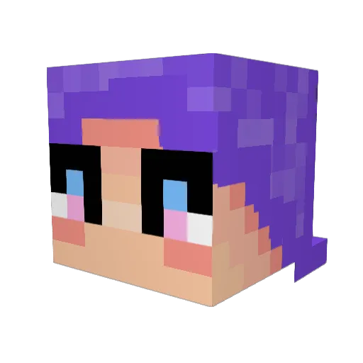 KodyParbs Minecraft avatar head, 3D render