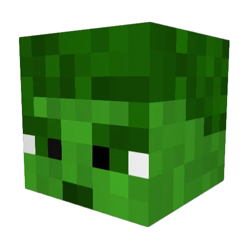Kodydody Minecraft avatar head, 3D render