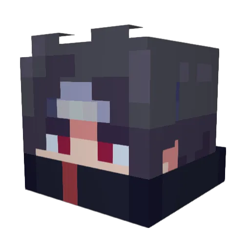 Kodzy_ Minecraft avatar head, 3D render