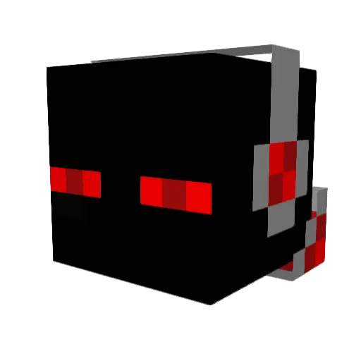 Koedex Minecraft avatar head, 3D render