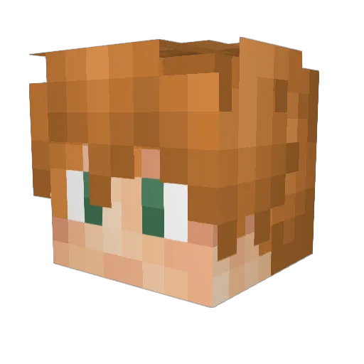 KoenKampioen76 Minecraft avatar head, 3D render