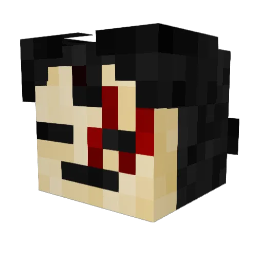 KoenigDDD777 Minecraft avatar head, 3D render