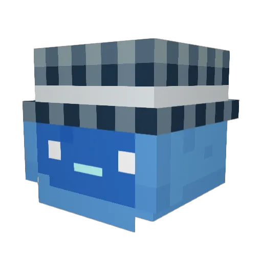 KoenigDesDrachen Minecraft avatar head, 3D render