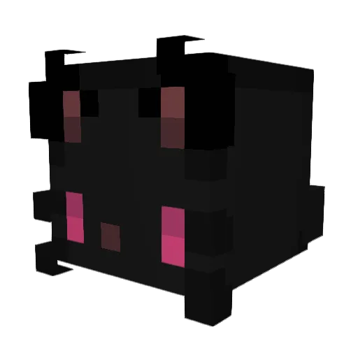 Koeter19 Minecraft avatar head, 3D render