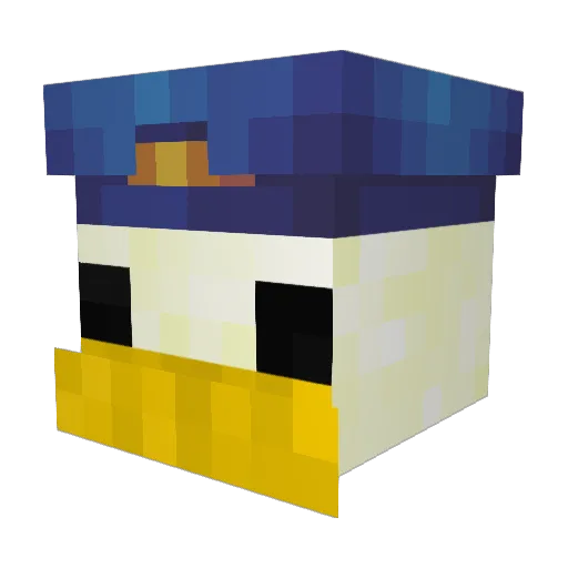 Koffiekoek__ Minecraft avatar head, 3D render