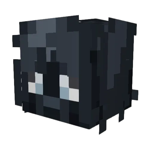 Kofjkk Minecraft avatar head, 3D render