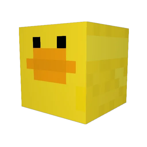 Koga666 Minecraft avatar head, 3D render