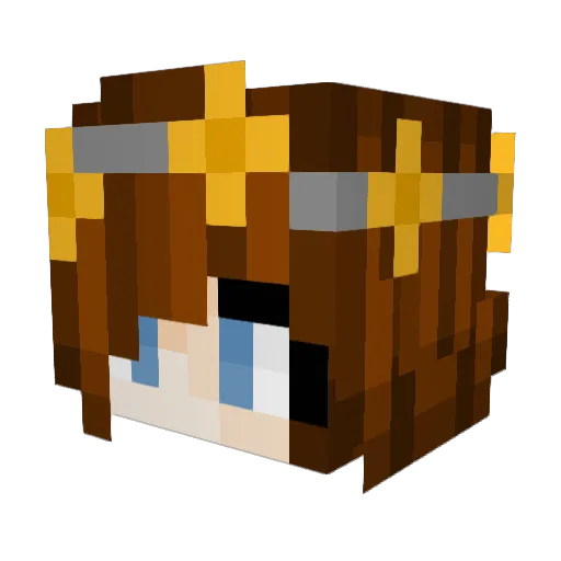 Kogi91 Minecraft avatar head, 3D render