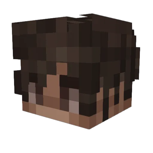 Kohan_V Minecraft avatar head, 3D render