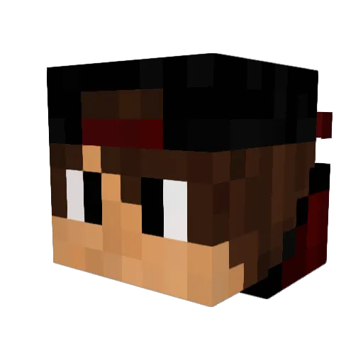 Kohen2014 Minecraft avatar head, 3D render
