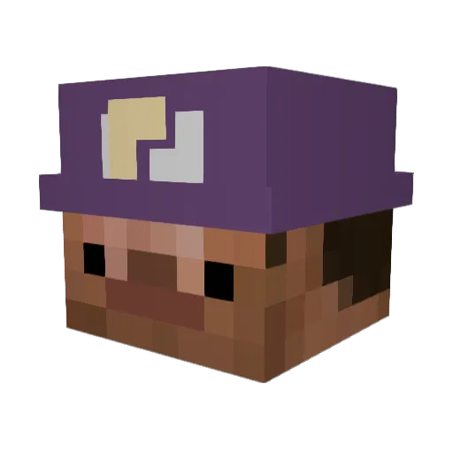 Koheyyy_ Minecraft avatar head, 3D render