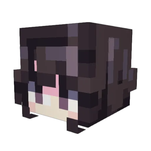 Kohi_of_Greed Minecraft avatar head, 3D render