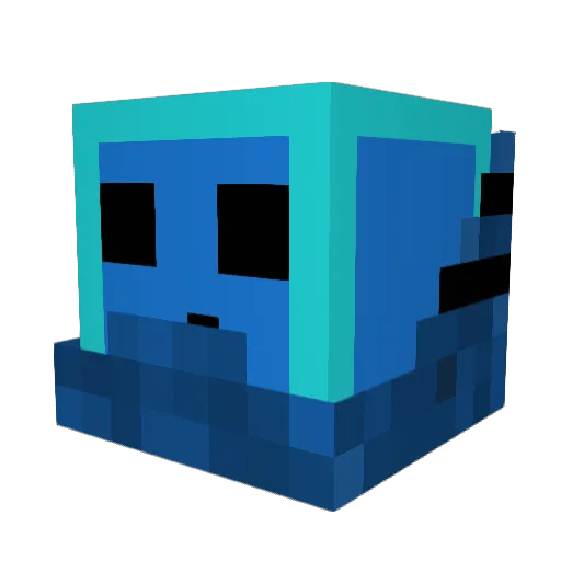 Kohl1313 Minecraft avatar head, 3D render