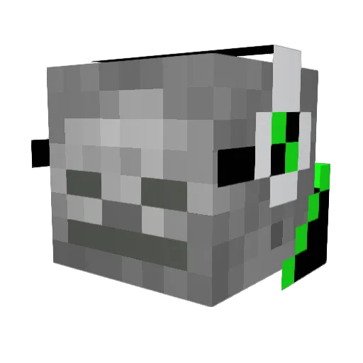 Koi_Ninja Minecraft avatar head, 3D render