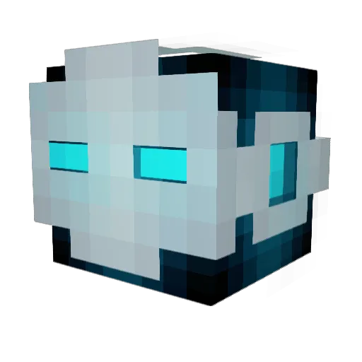 KoiaCraft Minecraft avatar head, 3D render