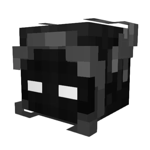 Koikit Minecraft avatar head, 3D render
