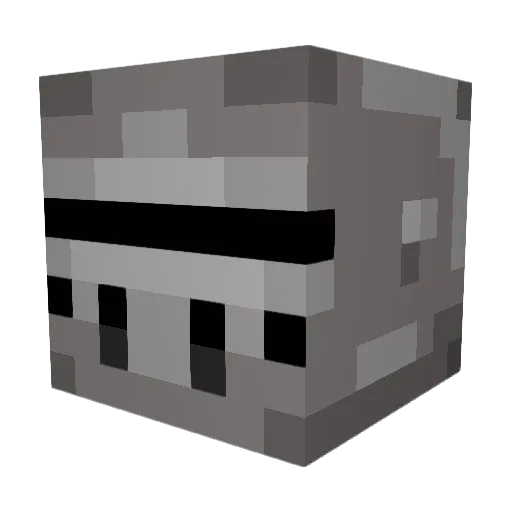Koiro42 Minecraft avatar head, 3D render