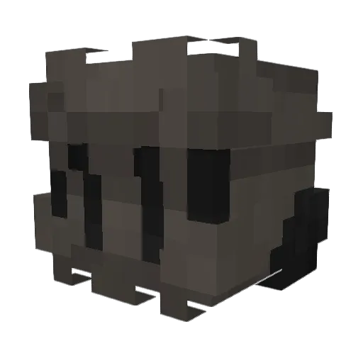 Koji137 Minecraft avatar head, 3D render