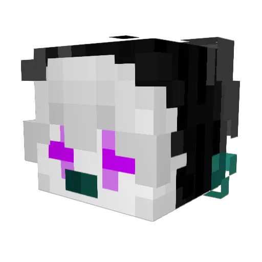 Koji_KH Minecraft avatar head, 3D render