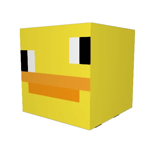 Kojo9079 Minecraft avatar head, 3D render