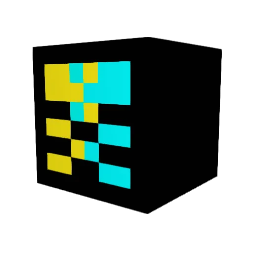 Kojule1 Minecraft avatar head, 3D render